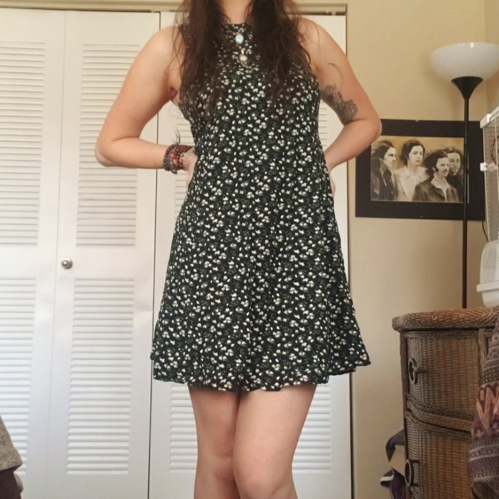 Daisy Print Dress